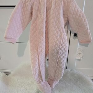 Nordstrom Pink Quilted Snowsuit